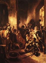 Alexandre Gabriel Decamps Christ at the Praetorium Germany oil painting art